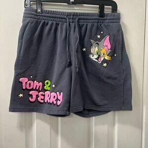 Women's High Waist Shorts - Dark Gray